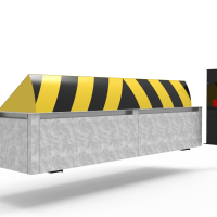 D8400 Hydraulic Road Blocker